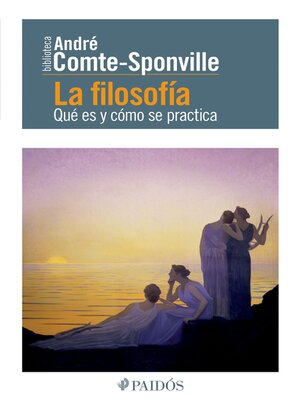 cover image of La filosofía (Edición mexicana)